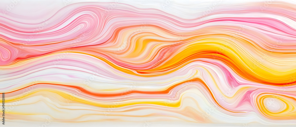 Aufkleber Abstract flowing patterns creative space visual art colorful background artistic perspective modern design concepts for inspiration