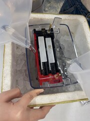 Equipment used for Western Blot, scientific equipment used for detecting specific proteins, biochemical equipment.