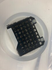 Equipment used for Western Blot, scientific equipment used for detecting specific proteins, biochemical equipment.
