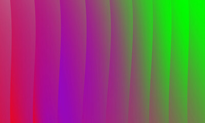 Abstract art features vibrant red purple and green gradients.