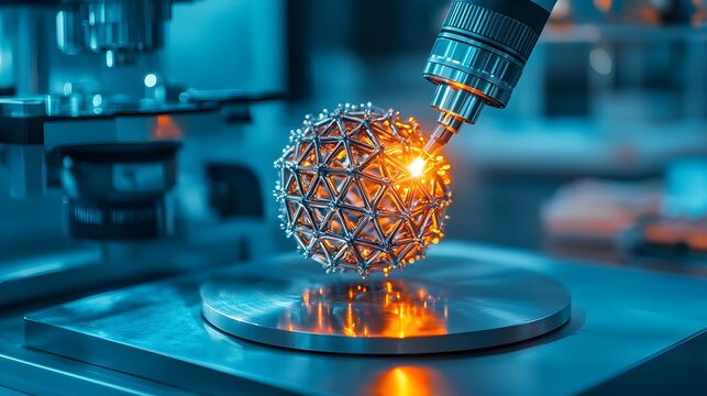 Precision Metal 3D Printing Technology - Futuristic Technology