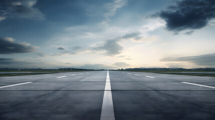 Fototapeta premium Digital speed concept street asphalt landscape abstract background