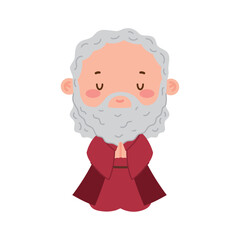 cute moses bible personnage