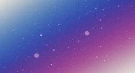 Celestial Dreamscape: A mesmerizing blend of purple and blue hues, adorned with ethereal particles, evokes a sense of wonder and tranquility. Perfect for backgrounds, presentations.