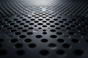 Intricate Metal Grid Pattern