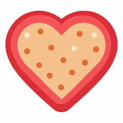 heart shaped cookie