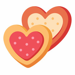 heart shaped cookie