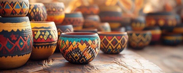 Fototapeta premium ethnographic research flat design side view cultural studies 3D render vivid
