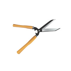 grass clipper icon,for gardening,vector illustration,