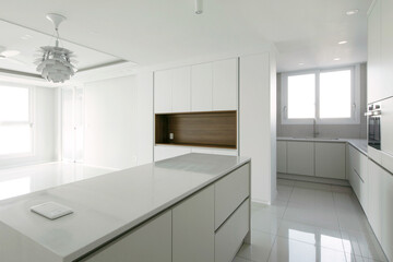 White kitchen furniture is timeless, modern, and stylish