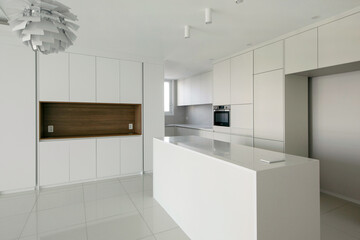 White kitchen furniture is timeless, modern, sophisticated and youthful