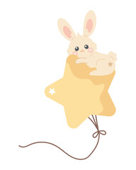 baby shower cute bunny