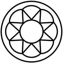 Heritage Mandala Icon