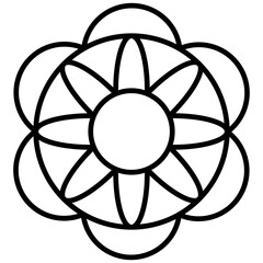 Circle Mandala Icon