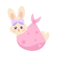 baby shower bunny cartoon
