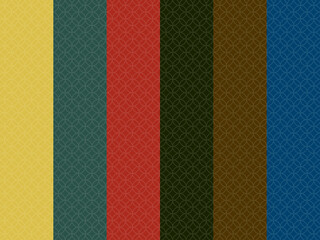 和柄背景（七宝）