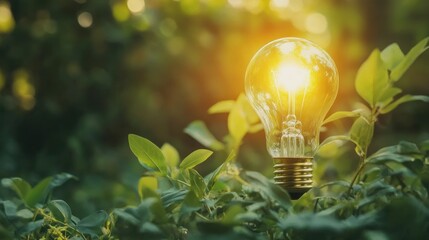 Green Energy: A Glowing Idea in Nature's Embrace