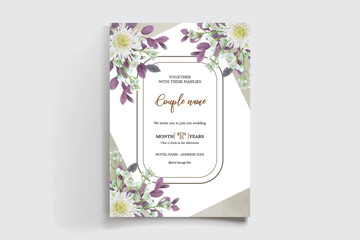 Save the date wedding invitation templates