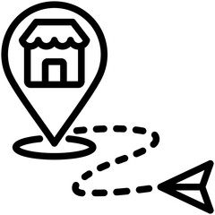 Gps Navigation Icon