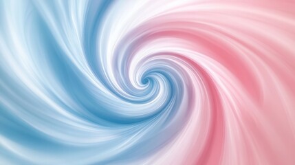 Fototapeta premium Abstract Swirling Pastel Blue and Pink Design