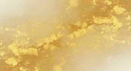 金箔と和紙の和風背景素材、日本の伝統的な雰囲気、筆で描いたテクスチャー、かすみがかったグラデーション