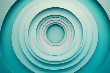 Abstract Geometric Circles Background Design