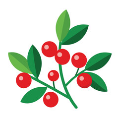 branch with berries