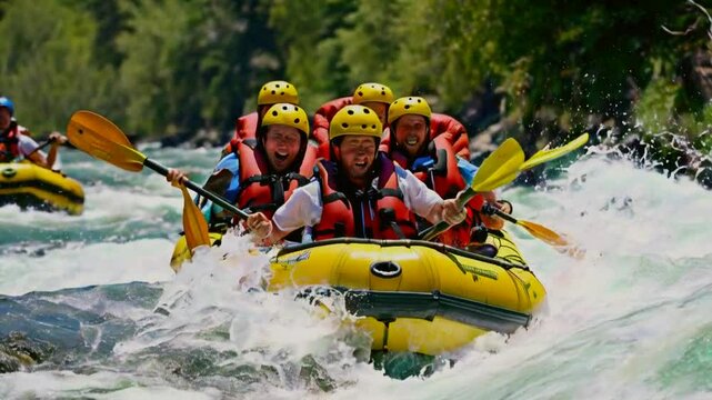 Nature's Roller Coaster The Thrill of Whitewater Rafting