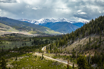 Mountain view by Dillon Reservoir
