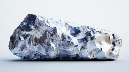 ごつごつしてひび割れたレアメタルの塊