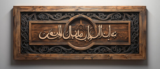 Geometric Design Wooden Wall Art