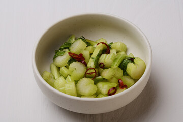 セロリの浅漬け