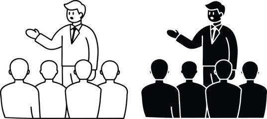 Business Presentation, Speaker, Audience, Meeting, Lecture, Seminar, Training, Workshop, Conference,