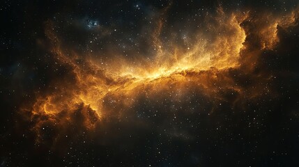 A black hole pulls in gas and dust, a dark universe background for adventure and exploration, a wallpaper design showcasing the mysteries of the cosmos.