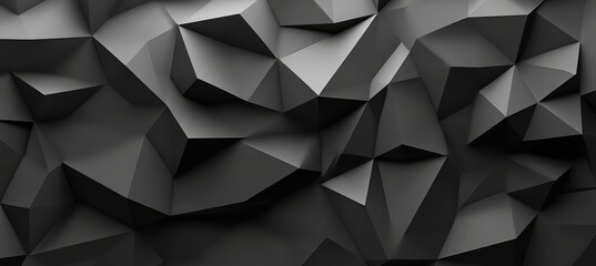 Obraz premium Vector Graphic of Geometric Shapes on Black Background