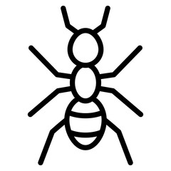 Obraz premium 개미 아이콘