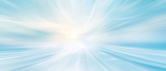 Obraz premium A blue sky with a sun in the middle