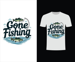 Hooked for Life: The Ultimate Fishing Tee
