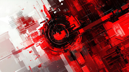 Abstract vector background of interwoven geometric lines and nodes. Symbolizes chaos and order in technology, digital communication, and interconnected networks. Dynamic, futuristic, and complex