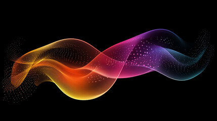 Abstract vector background of interwoven geometric lines and nodes. Symbolizes chaos and order in technology, digital communication, and interconnected networks. Dynamic, futuristic, and complex