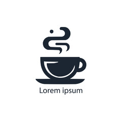Coffee shop logo template