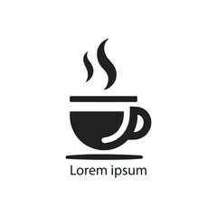 Coffee shop logo template