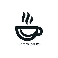 Coffee shop logo template
