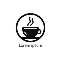 Coffee shop logo template
