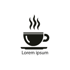 Coffee shop logo template