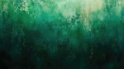 Obraz premium Green abstract background texture with natural bokeh effects ideal for artistic banners and design projects.