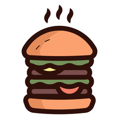 big burger illustration