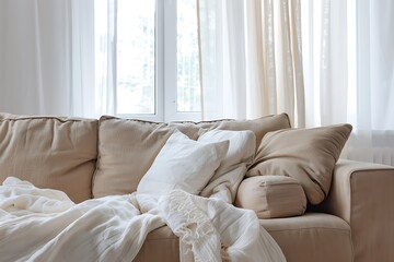Fototapeta premium sofa and pillows