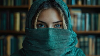 A person covers their face with a book, symbolizing the escape and immersion found in literature and fiction.