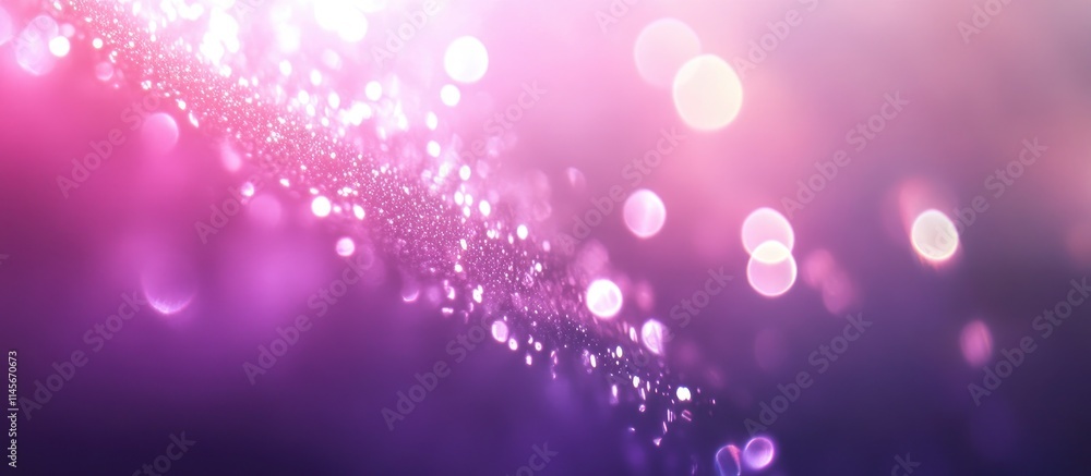 Aufkleber bokeh background with soft blurred lights in vibrant colors creating a dreamy and artistic atmospher